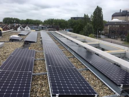 VvE met zonnepanelen