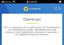 zonnefabriek app