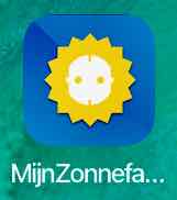 Icoontje van de Mijn Zonnefabriek app