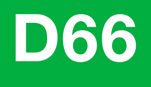 D66 logo