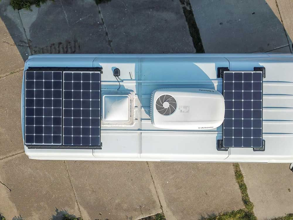 zonnepanelen op camper