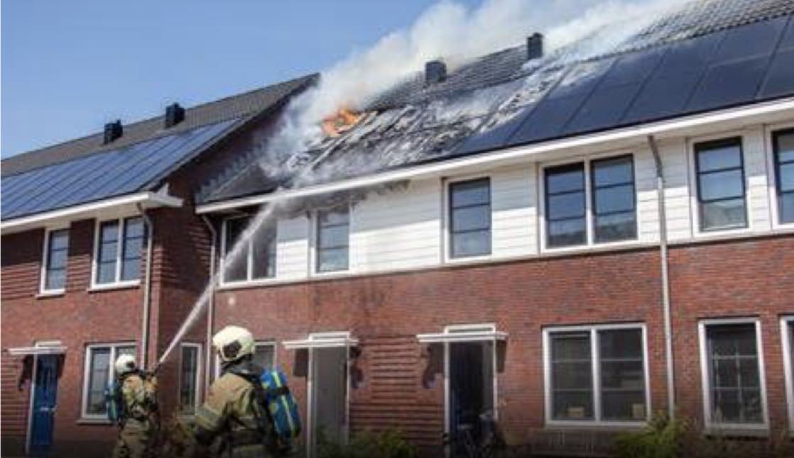 brand zonnepanelen vinkeveen