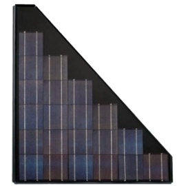 driehoekig zonnepaneel