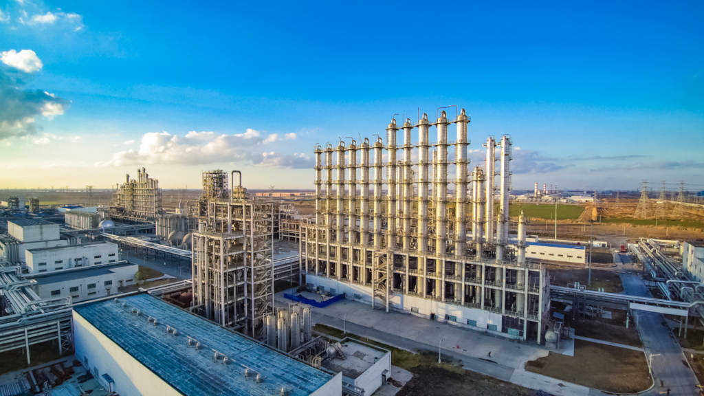 Polysilicium raffinaderij in Xinjiang van Daqo New Energy (bron: Daqo New Energy)