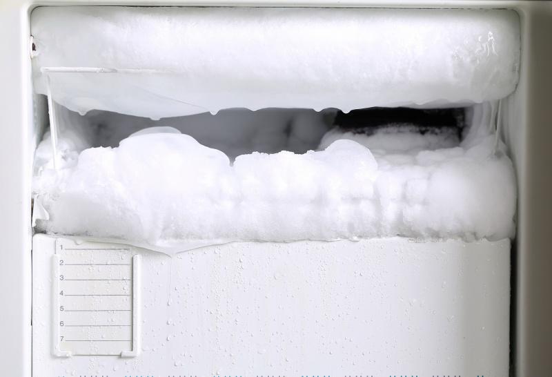 vriezer met ijsvorming