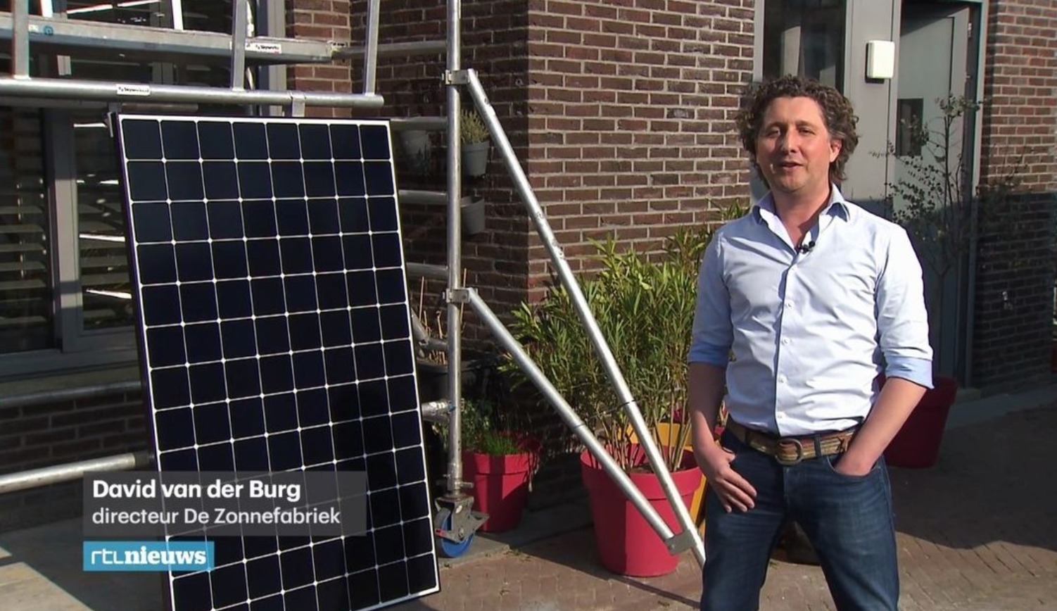 David legt uit hoe het zit op RTL Nieuws (bron: RTL Nieuws)