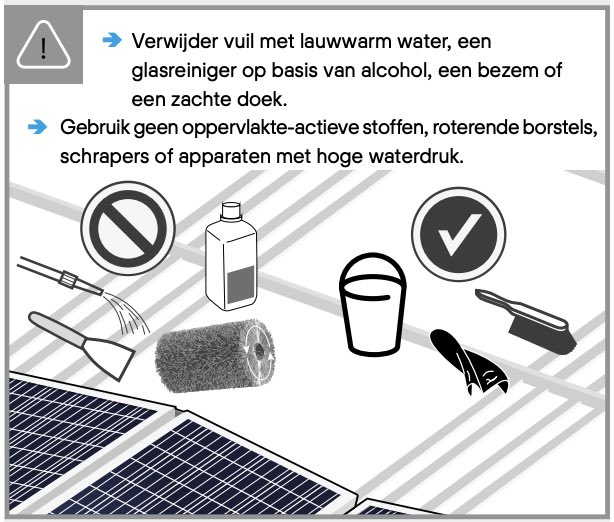 Advies van Q-cells over schoonmaak van zonnepanelen