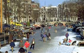 schaatsen op de gracht