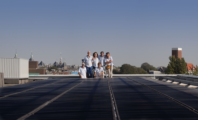 het oorspronkelijke team van de Zonnefabriek