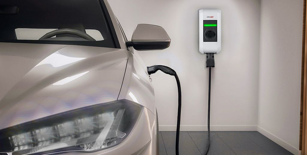 De nieuwe laadpaal van SolarEdge die binnenkort op de markt verwacht wordt