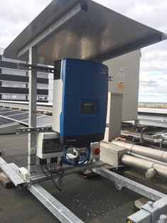 extern kastje voor overspanningsbeveiliging