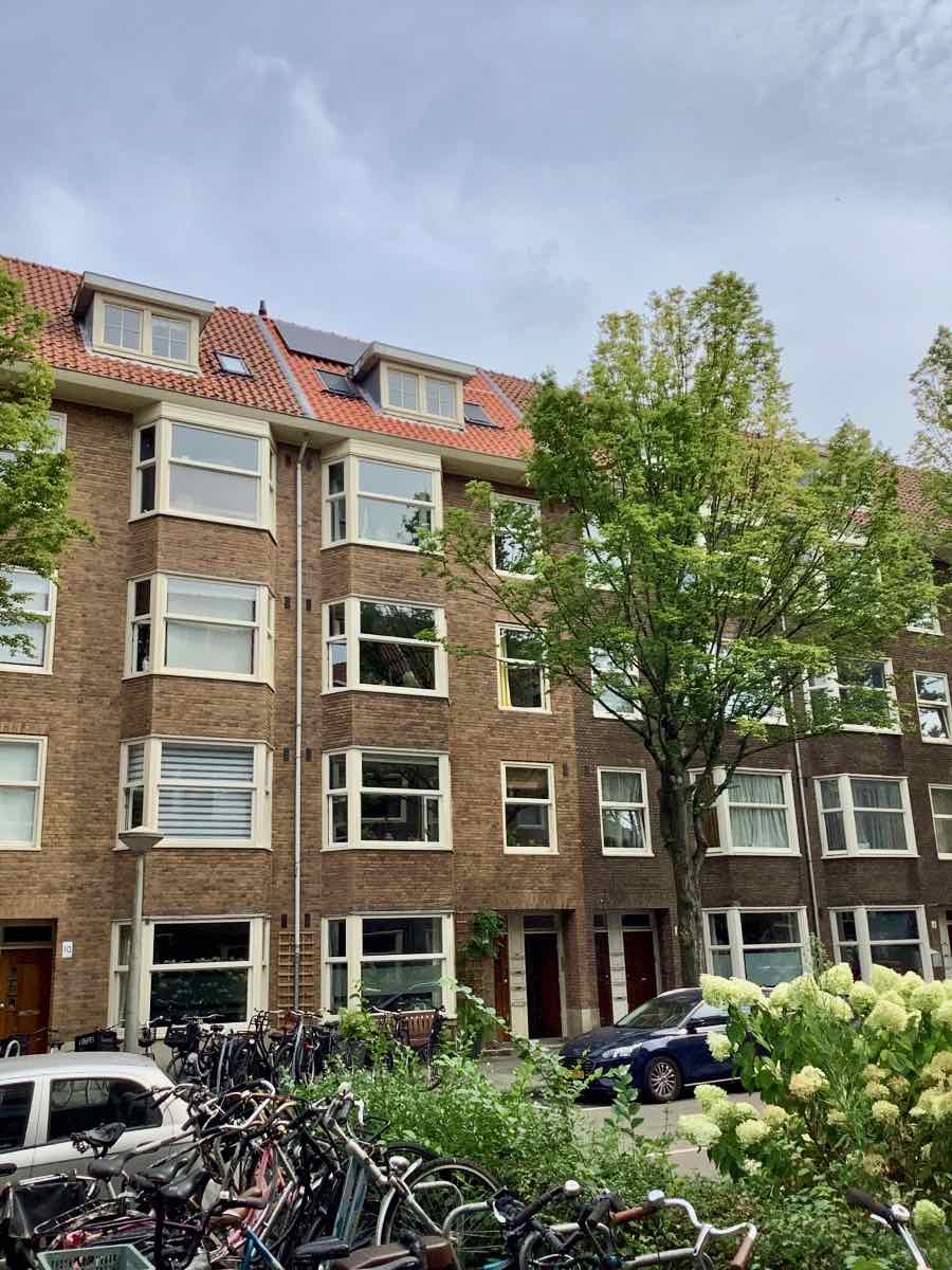 Soms komen de panelen h&oacute;&oacute;g op het dak..